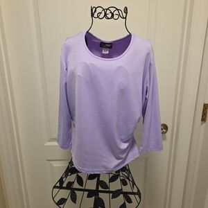 Chic Lilac Long Sleeve Top
